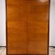 Art Deco Wardrobe, Český Nábytek, 1960, Czechoslovakia