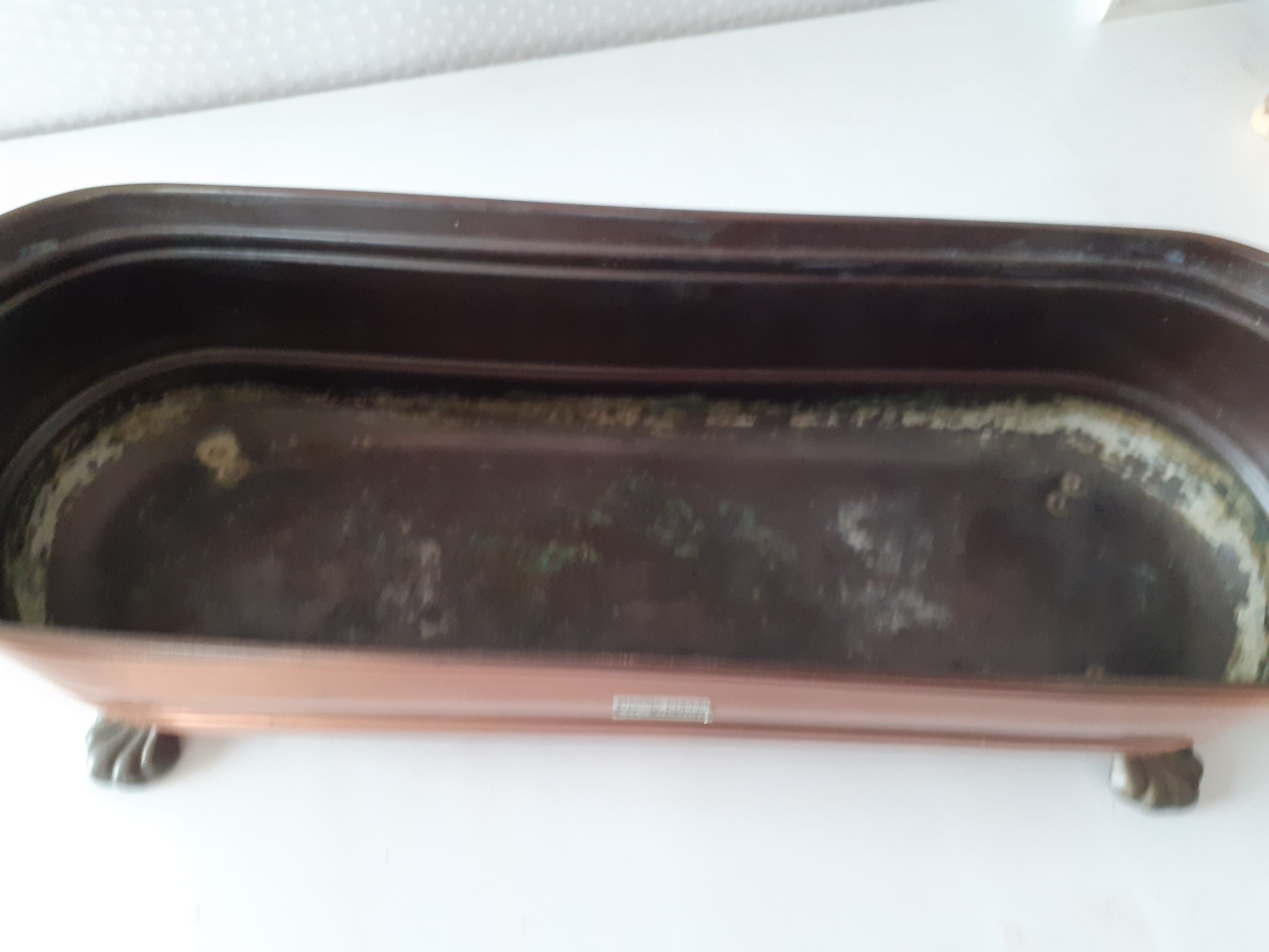 Copper planter
