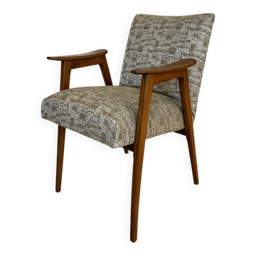 Fauteuil vintage compas années 60