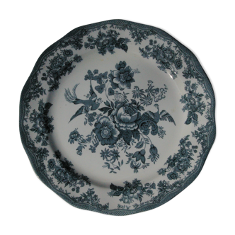 Round dish Enoch Wedgwood (Tunstall) Ltd - Asiatic Pheasants blue