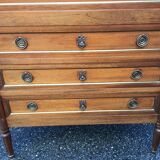 Mahogany secretary Louis XVI style