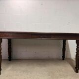 Vintage wooden farmhouse table