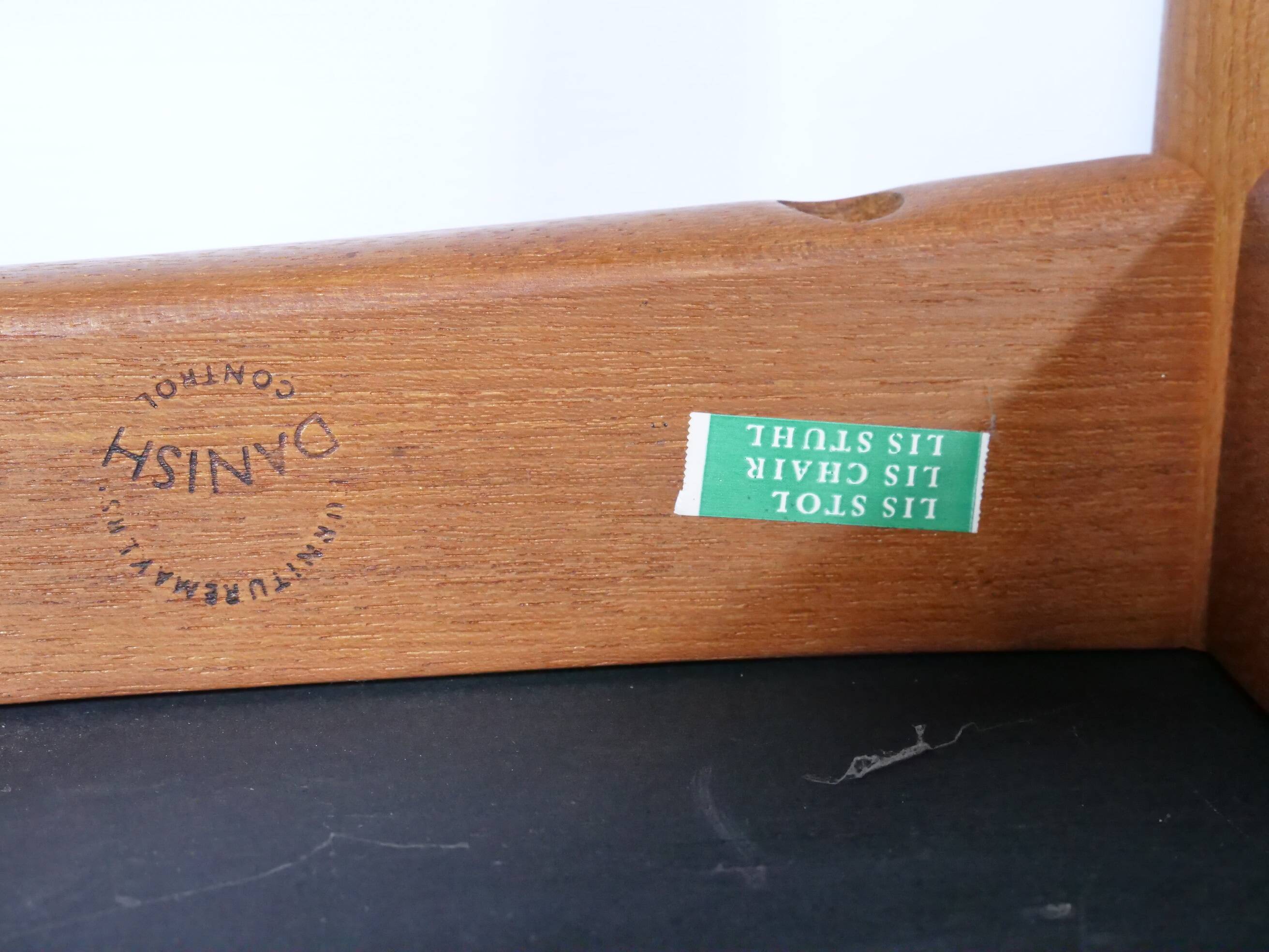 Set of 6 Teak Danish Design Dining Chairs from the 1960s by Nils Koefoed – Model LIS