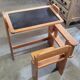 Bureau à système pliant pour enfant , vintage 1970