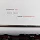 Underwood 315 portable blue typewriter with carrying case Like NEW