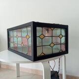 Art deco stained glass pendant from the 30s/40s