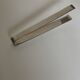 Mid-century design steel ice tongs