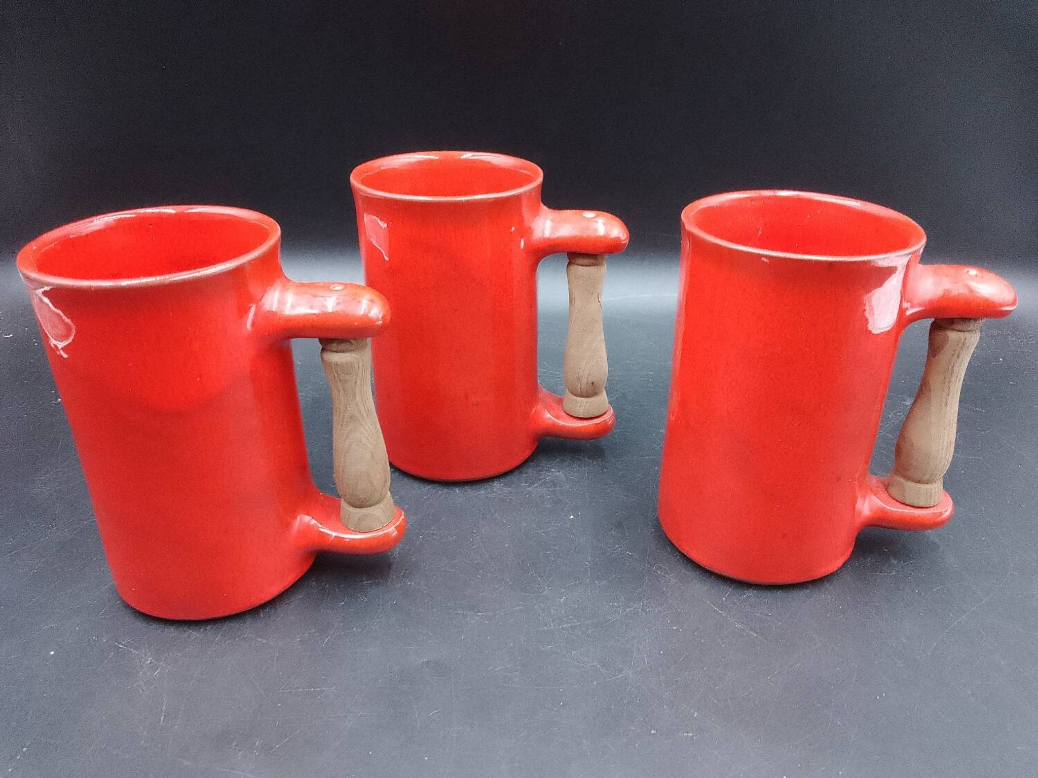 Brother Cloutier Robert Jean ceramic mug 50 60 Jouve Rivière Paul Chambost