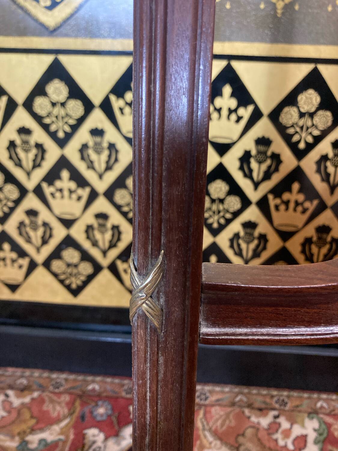 2 Louis XVI mahogany chairs