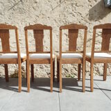4 art deco chairs