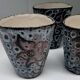 Ceramic orangeade service from Vallauris, made by Camos.