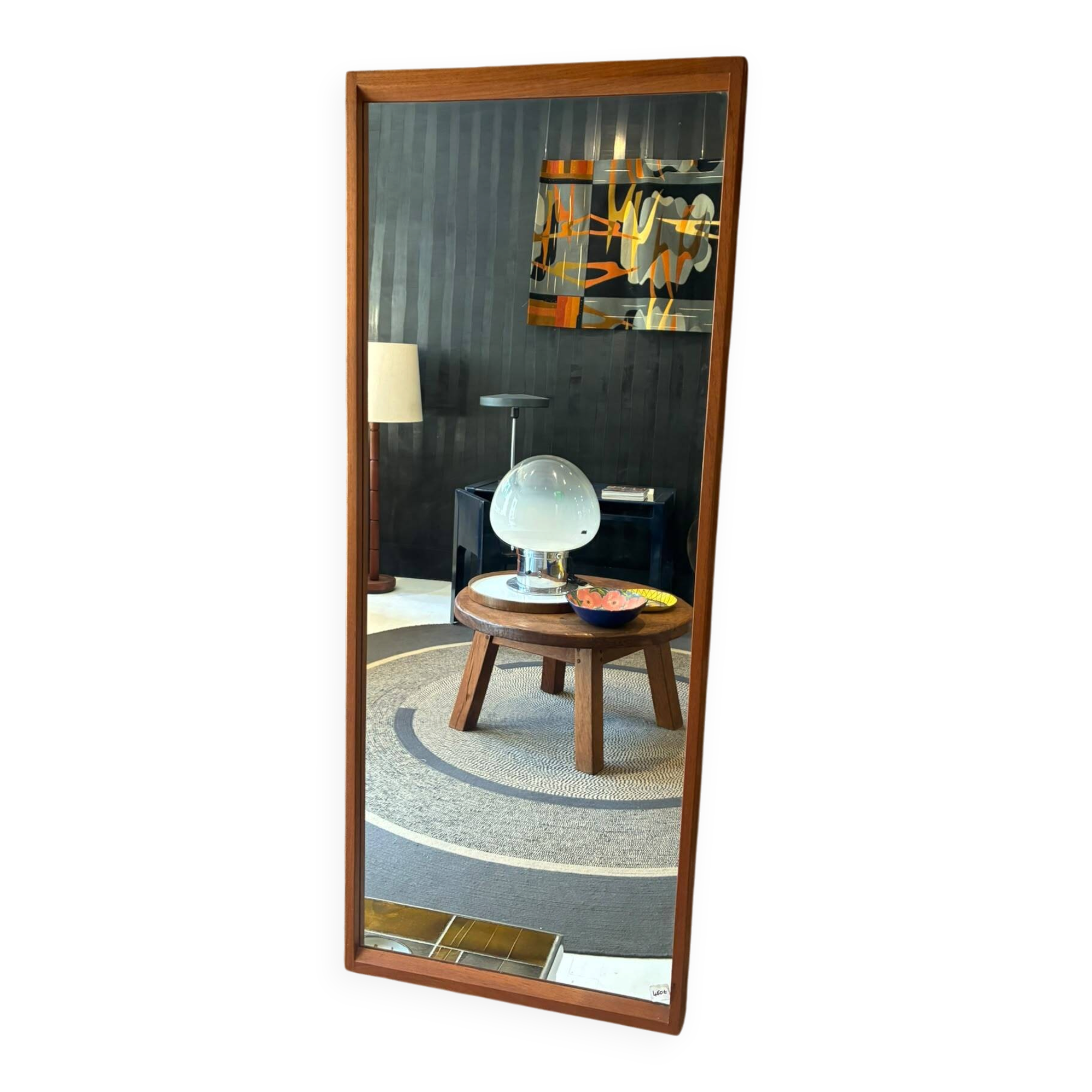Scandinavian mirror by Aksel Kjersgaard, 1970s