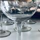 Set of 11 champagne glasses