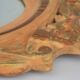 Antique Gilded Wood Mirror a Fronton Louis XVI Style