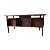 Bureau flottant en palissandre danois par Gunnar Nielsen pour Tibergaard, années 1960