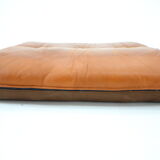 1970s leather swivel armchair by Nili Stoppmobler, Denmark