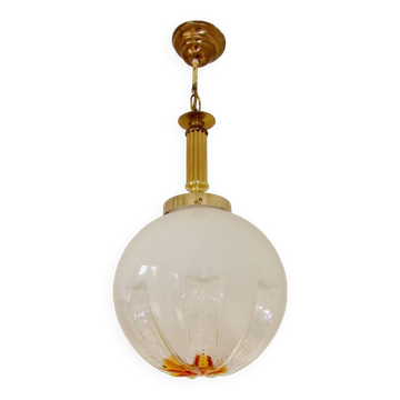Lampe à suspension Mazzega Wlochy, années 1970.