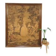 Toile peinture vintage