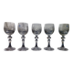 5 crystal glasses from Zawiercie