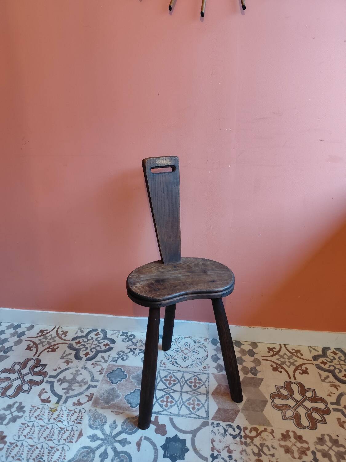 Vintage brutalist chair