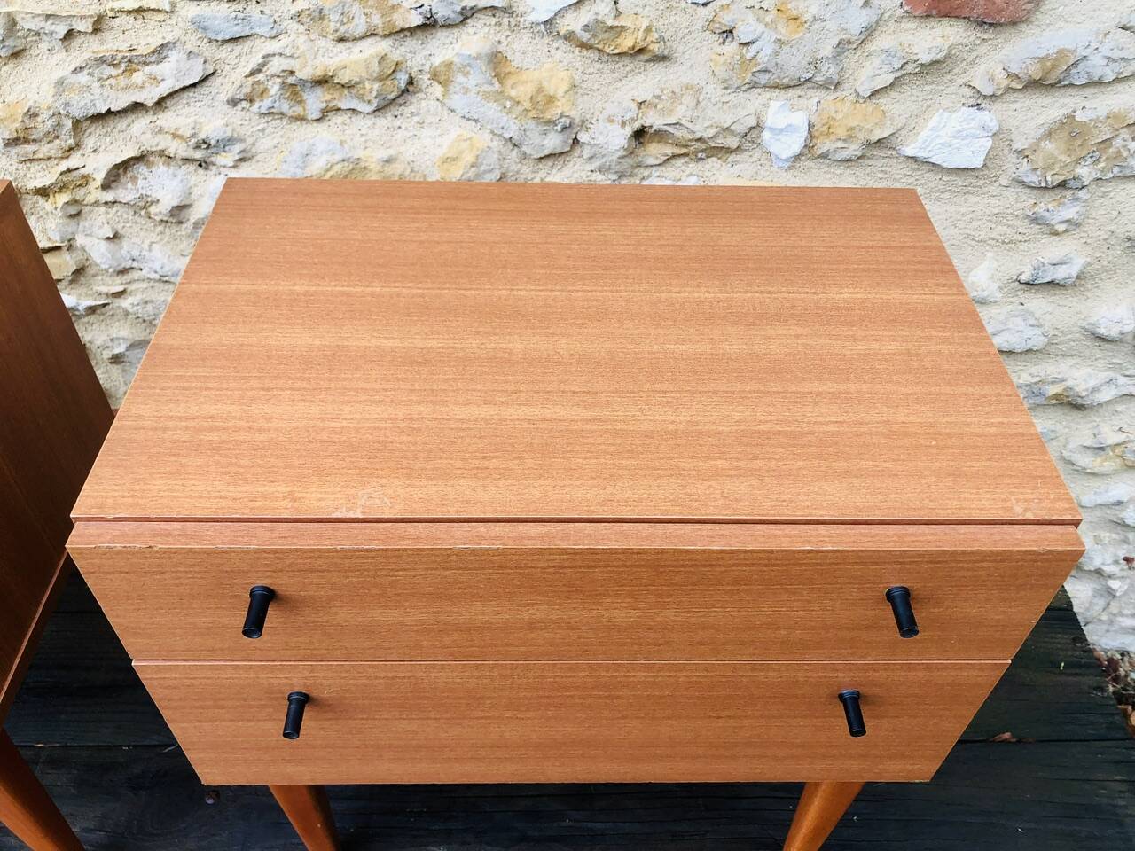Pair of vintage bedside tables Circa 60's/70's