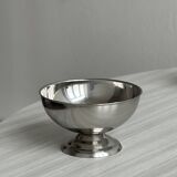 Set of 6 stainless steel ice cream bowls