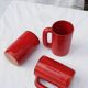 3 large mugs (tankards) from Vallauris, 1970s