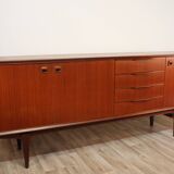 Scandinavian row in solid teak 1960