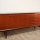 Scandinavian row in solid teak 1960