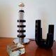 Chrome metal and wood lamp base from the 70s.