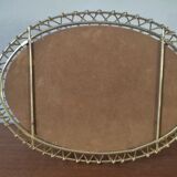 Retractable sun mirror, 34x27 cm