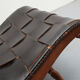 1950s chair in leather, Pierre Lottier