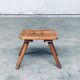 Folk Art Handmade Milk Stool, Late 1800s