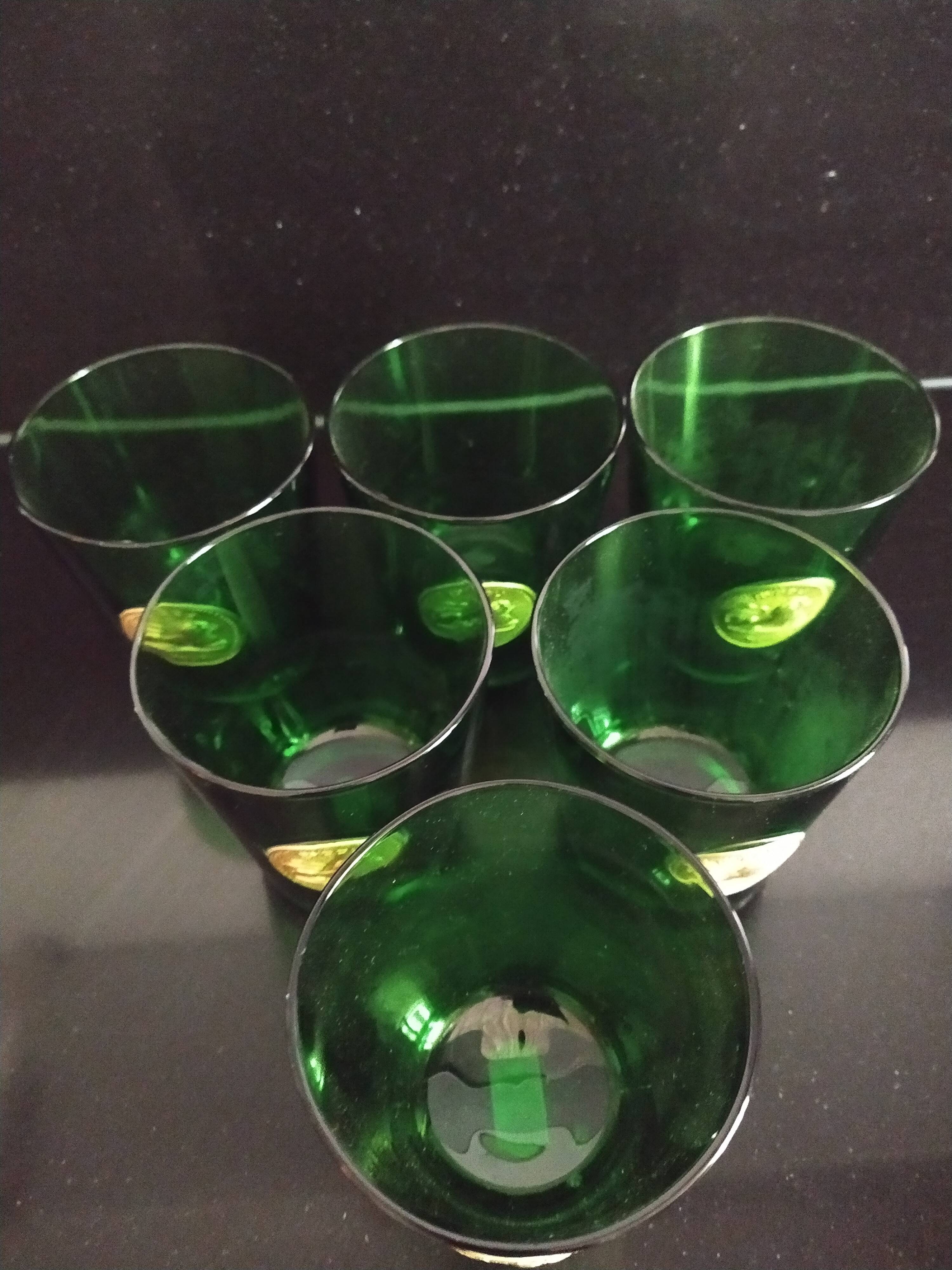 Lot de 6 verres Byrrh