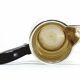 3-piece silver and ebony tea set