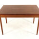 Rectangular Danish Extendable Dining Table 'Ahrus'  mid centuty modern teak