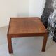 Square teak coffee table by Illum Wikkelso for N.Eilersen