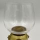 Two glasses chalice italian work or boheme application of cabochons