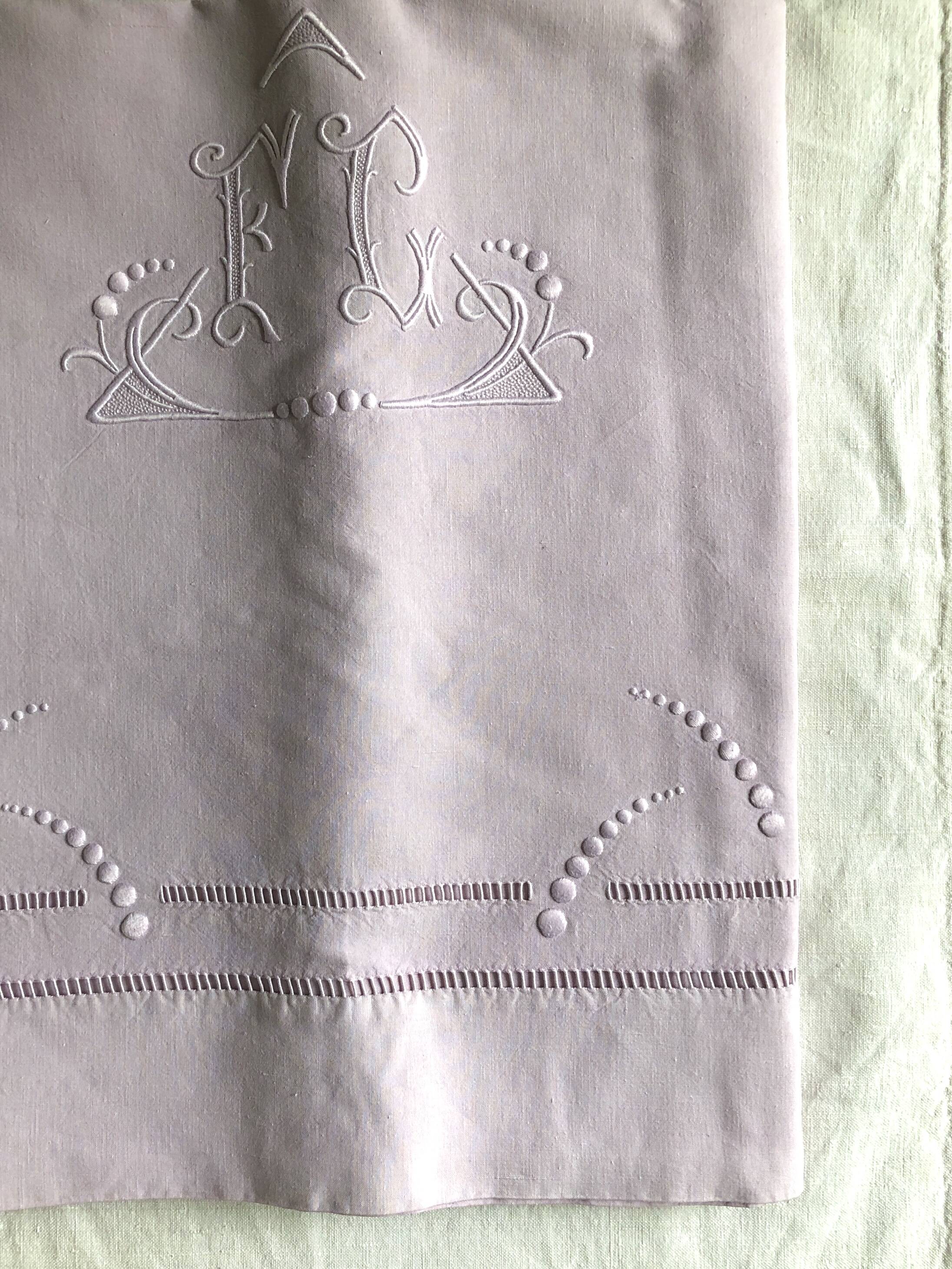 Old Linen And Cotton Sheet Glycine