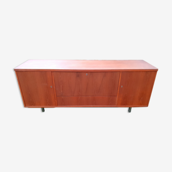 Enfilade scandinave vintage en teck années 60 70