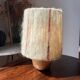 Ceramic and sisal wool desk lamp