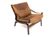 Scandinavian leather armchair, Norway, 1960