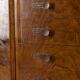 Vintage 1940s Italian-design Radica wood buffet sideboard