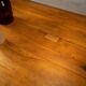 Reichsbahn table with narrow original beech top