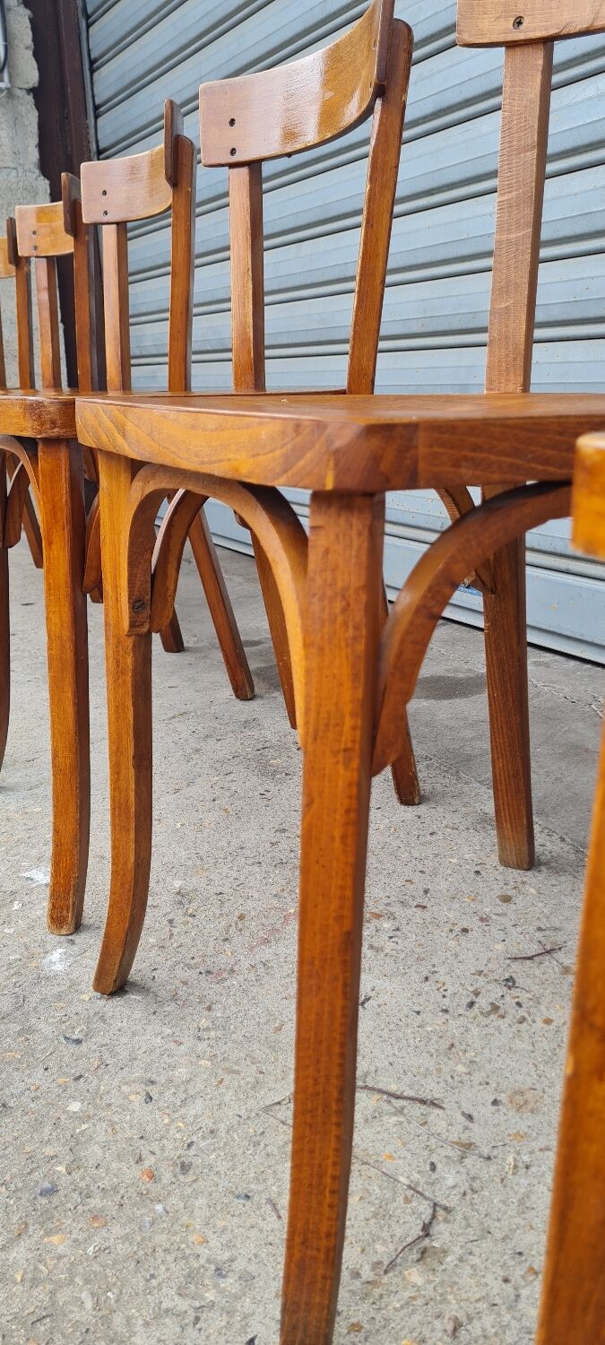 Set of 6 Baumann bistro chairs