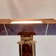 Metal and brass floor lamp, Relco Milano, 1970s.