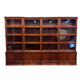 Set Original English Globe Wernicke Bookcase