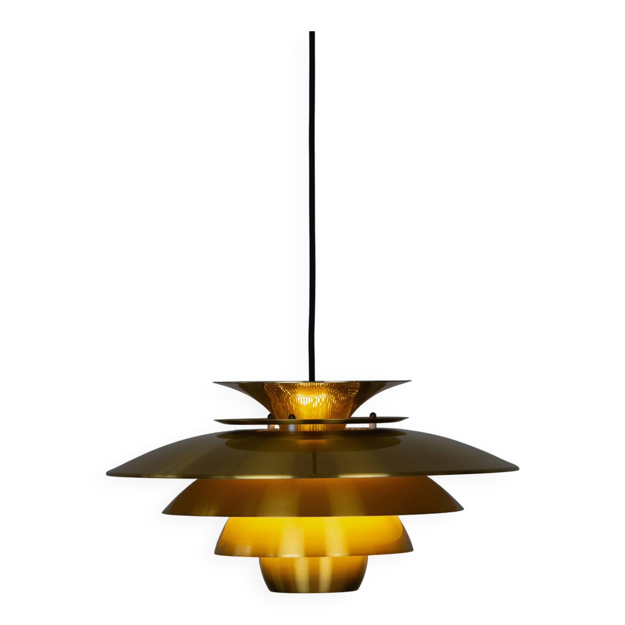Danish vintage pendant lamp Verona, 1980s