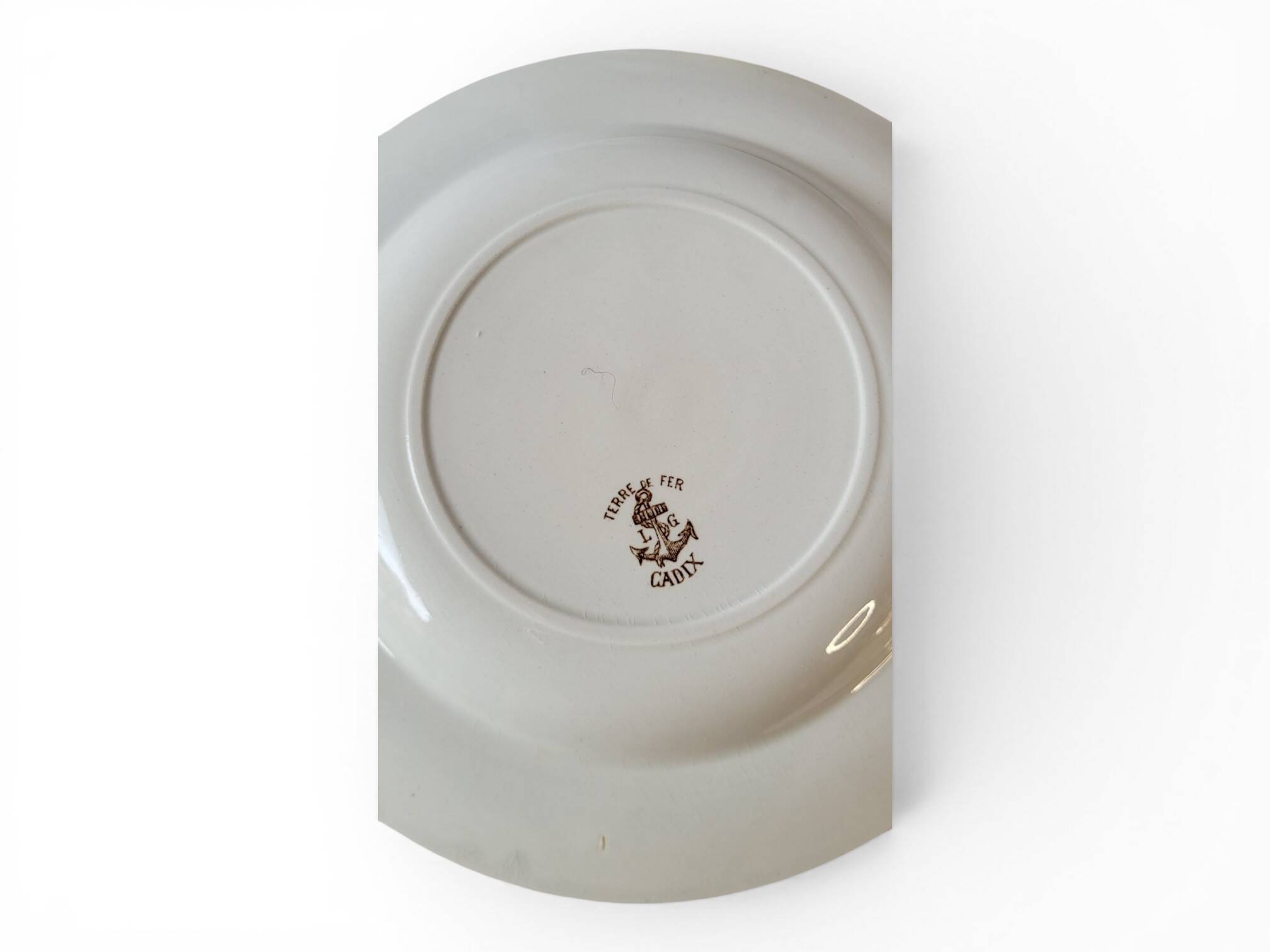 6 deep plates Léon Graves Clairefontaine