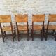 Mulched chairs